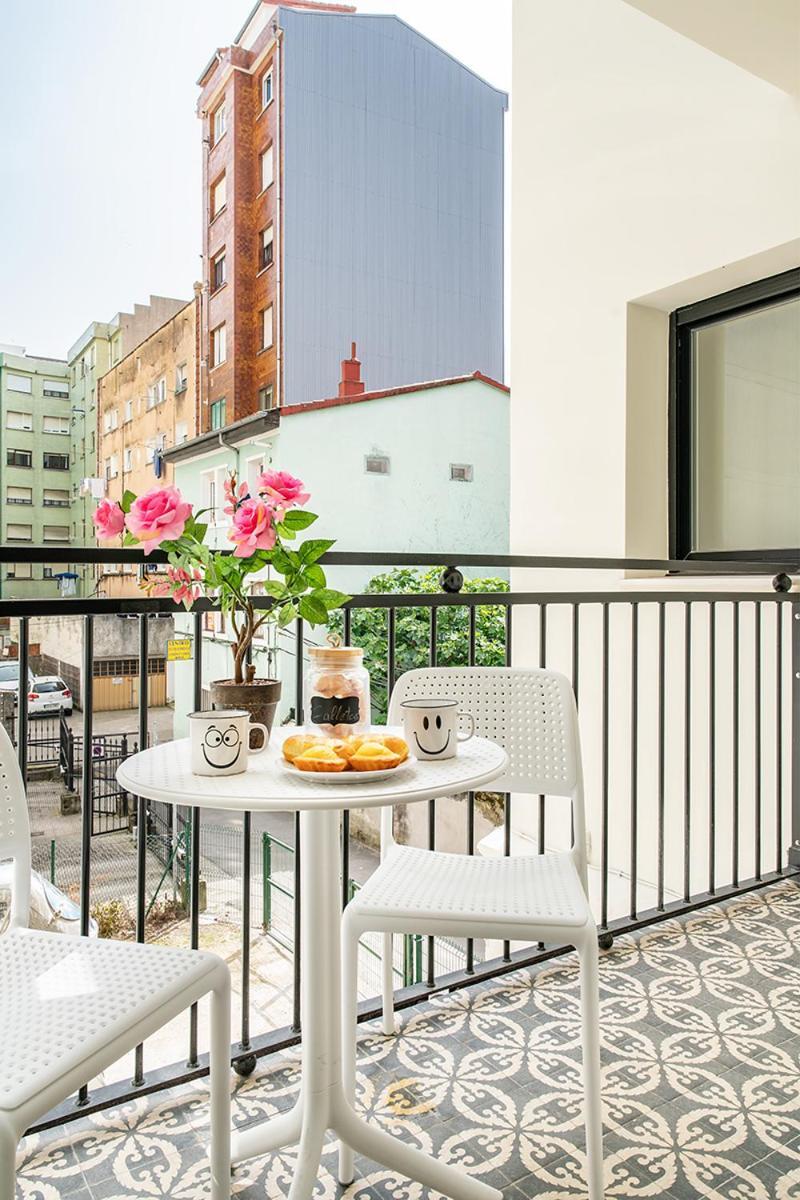 Alojamientos Turisticos Con Terraza En Santander Lapera 外观 照片