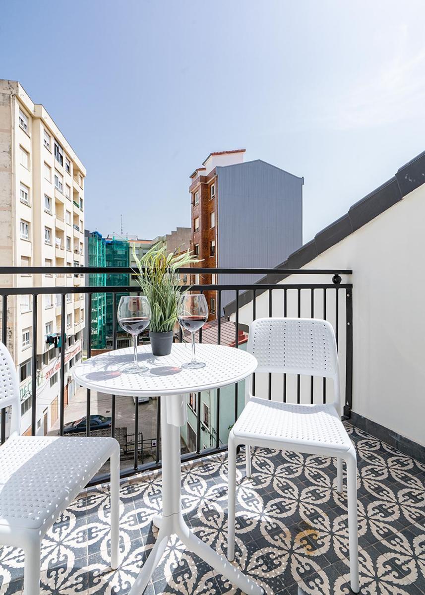 Alojamientos Turisticos Con Terraza En Santander Lapera 外观 照片